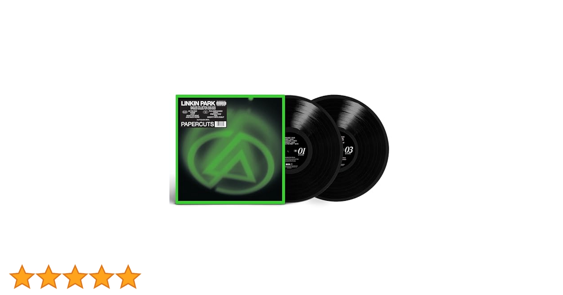 LINKIN PARK PAPERCUTS 限定版2LP LINKIN PARK Papercuts (Singles Collection 2000-2023) Vinyl 2